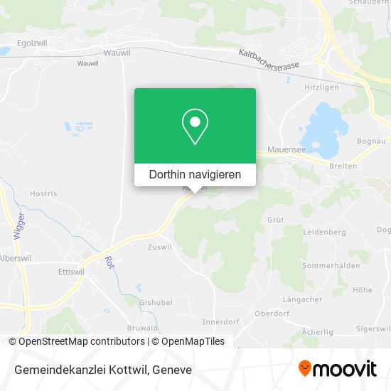 Gemeindekanzlei Kottwil Karte