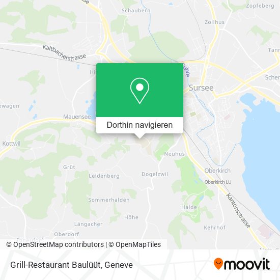 Grill-Restaurant Baulüüt Karte