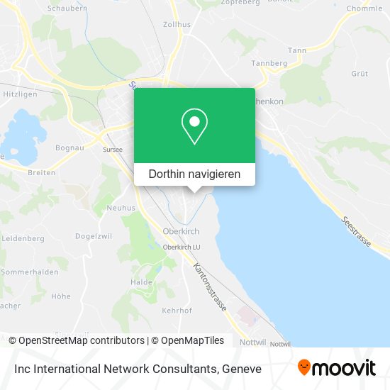 Inc International Network Consultants Karte