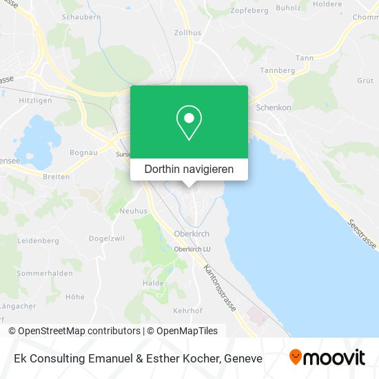 Ek Consulting Emanuel & Esther Kocher Karte