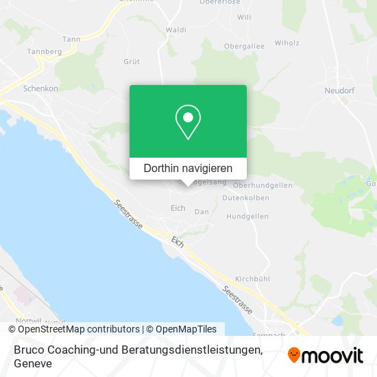 Bruco Coaching-und Beratungsdienstleistungen Karte