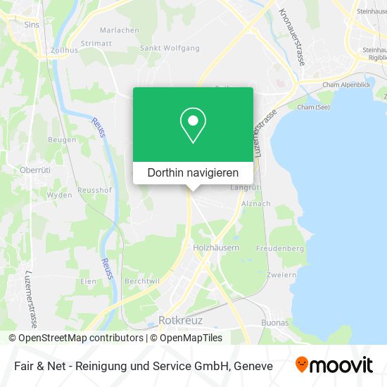 Fair & Net - Reinigung und Service GmbH Karte