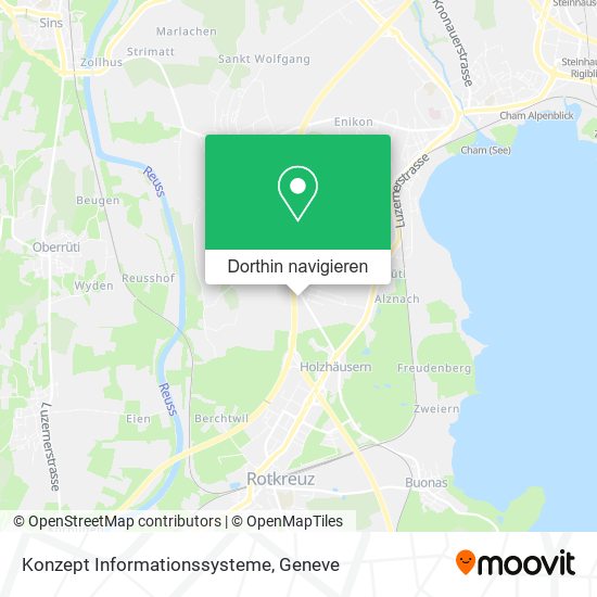 Konzept Informationssysteme Karte