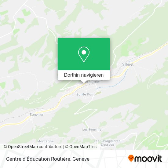 Centre d'Éducation Routière Karte