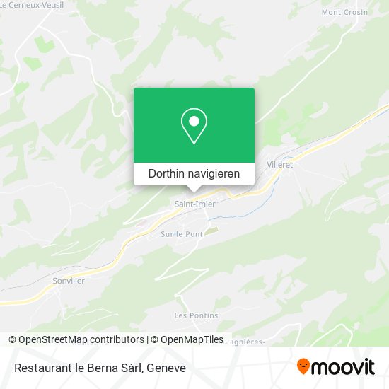 Restaurant le Berna Sàrl Karte