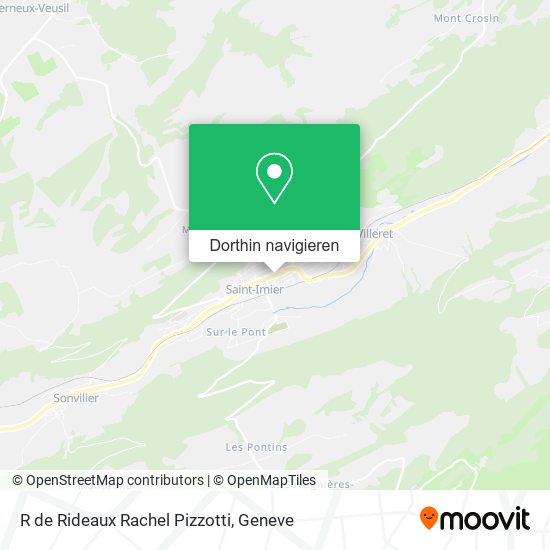 R de Rideaux Rachel Pizzotti Karte