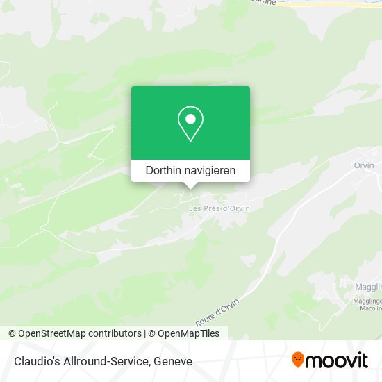 Claudio's Allround-Service Karte