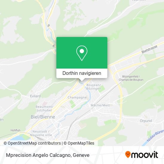 Mprecision Angelo Calcagno Karte