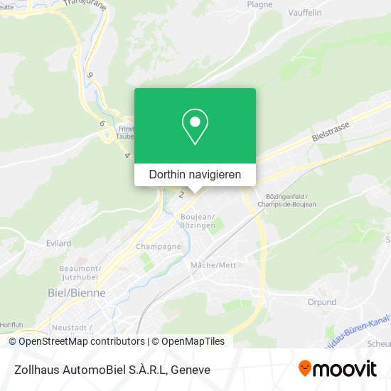 Zollhaus AutomoBiel S.À.R.L Karte