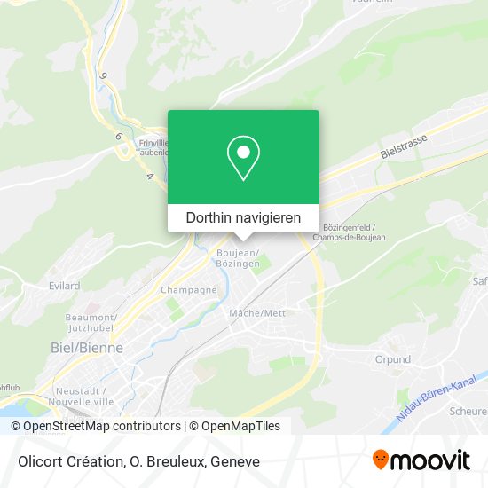 Olicort Création, O. Breuleux Karte