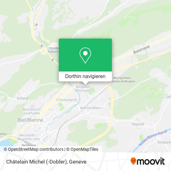 Châtelain Michel (-Dobler) Karte