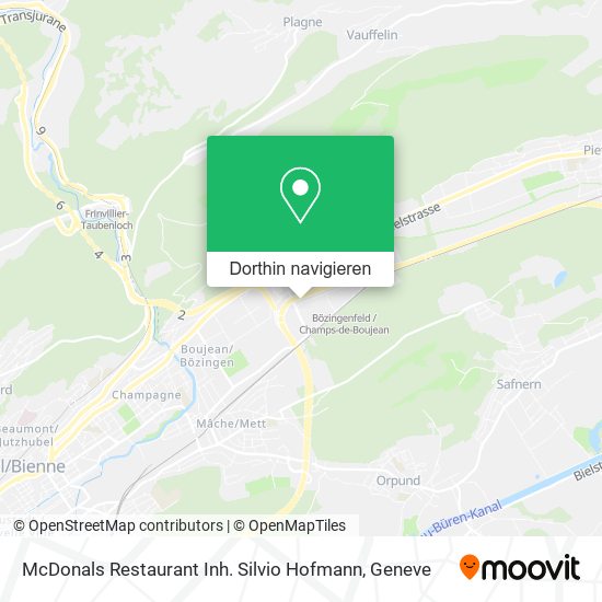 McDonals Restaurant Inh. Silvio Hofmann Karte