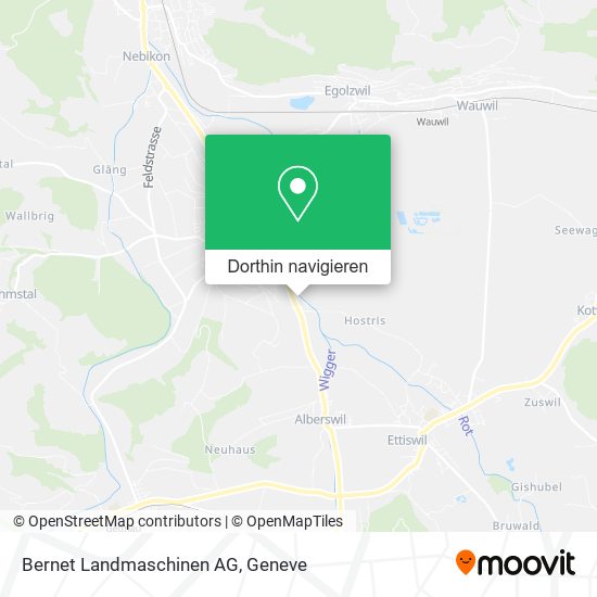 Bernet Landmaschinen AG Karte