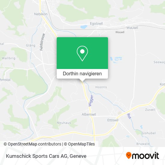 Kumschick Sports Cars AG Karte