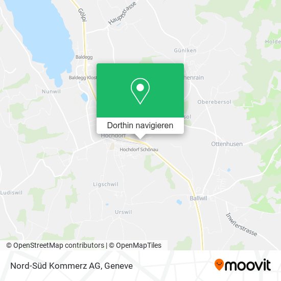Nord-Süd Kommerz AG Karte