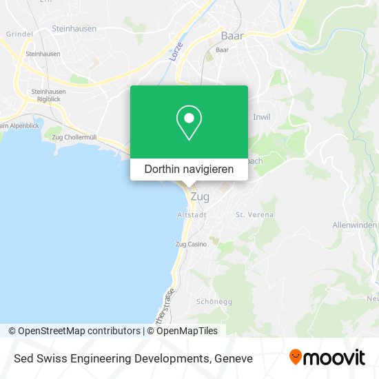 Sed Swiss Engineering Developments Karte