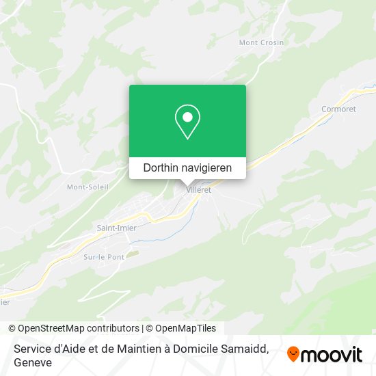 Service d'Aide et de Maintien à Domicile Samaidd Karte