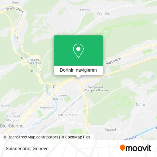 Suissenano Karte