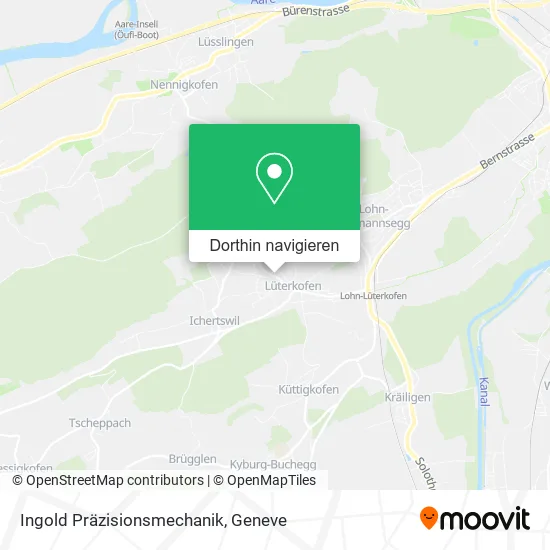 Ingold Präzisionsmechanik Karte