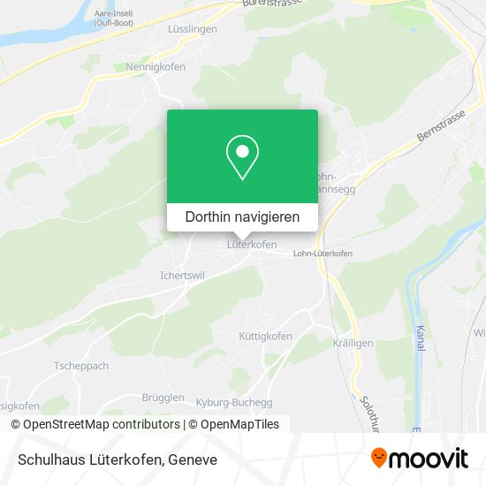 Schulhaus Lüterkofen Karte