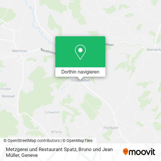 Metzgerei und Restaurant Spatz, Bruno und Jean Müller Karte