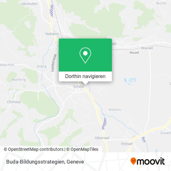 Buda-Bildungsstrategien Karte