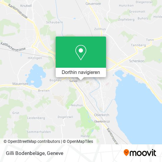 Gilli Bodenbeläge Karte