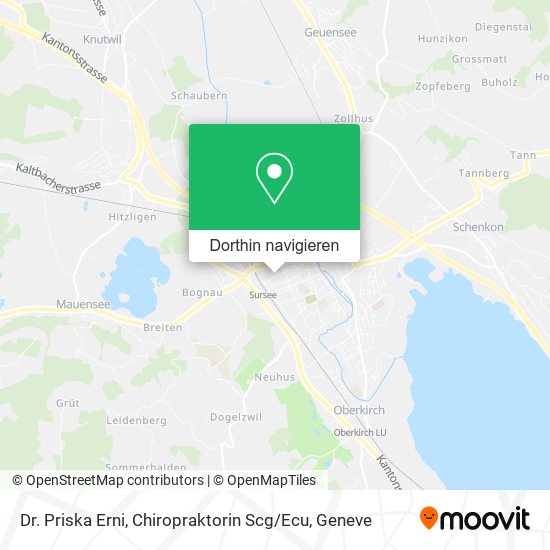 Dr. Priska Erni, Chiropraktorin Scg / Ecu Karte