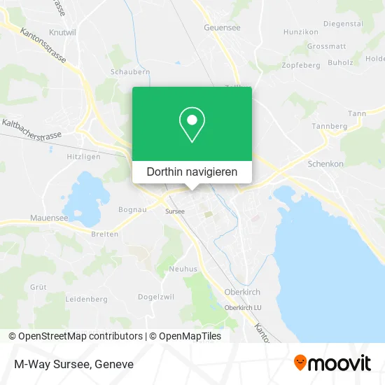 M-Way Sursee Karte