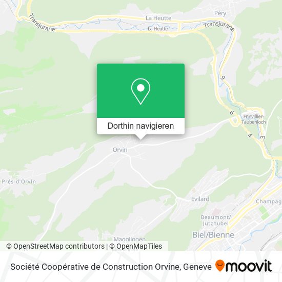 Société Coopérative de Construction Orvine Karte
