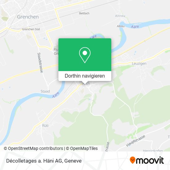 Décolletages a. Häni AG Karte
