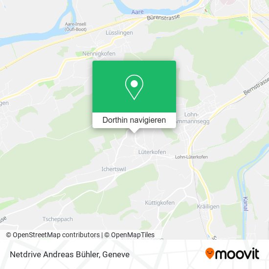 Netdrive Andreas Bühler Karte