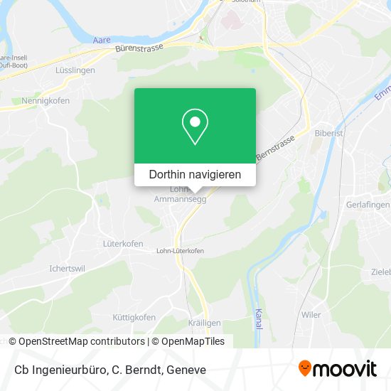 Cb Ingenieurbüro, C. Berndt Karte