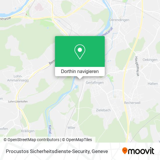 Procustos Sicherheitsdienste-Security Karte