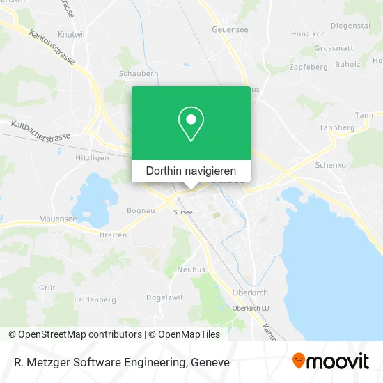 R. Metzger Software Engineering Karte