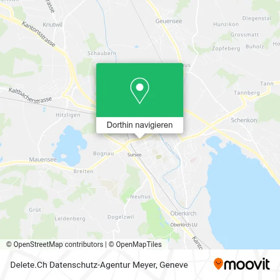 Delete.Ch Datenschutz-Agentur Meyer Karte