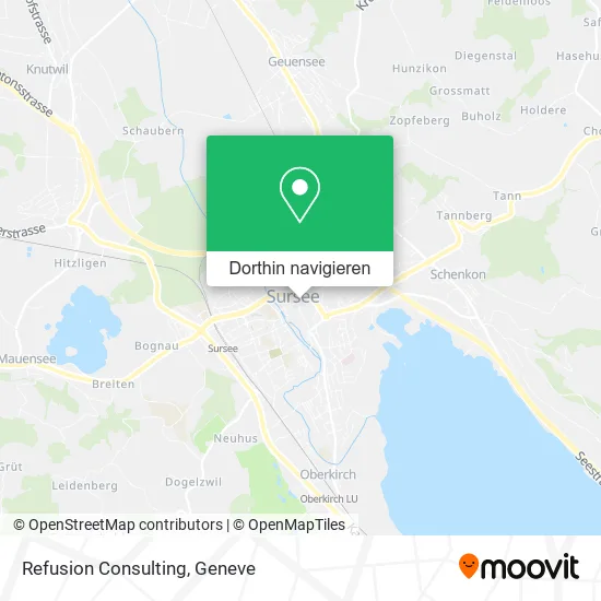 Refusion Consulting Karte