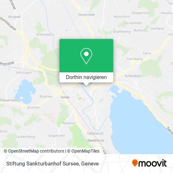 Stiftung Sankturbanhof Sursee Karte
