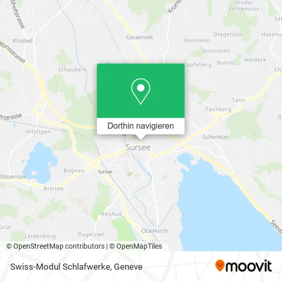 Swiss-Modul Schlafwerke Karte