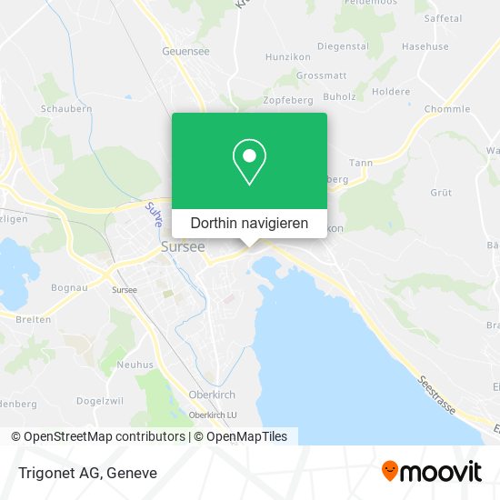 Trigonet AG Karte