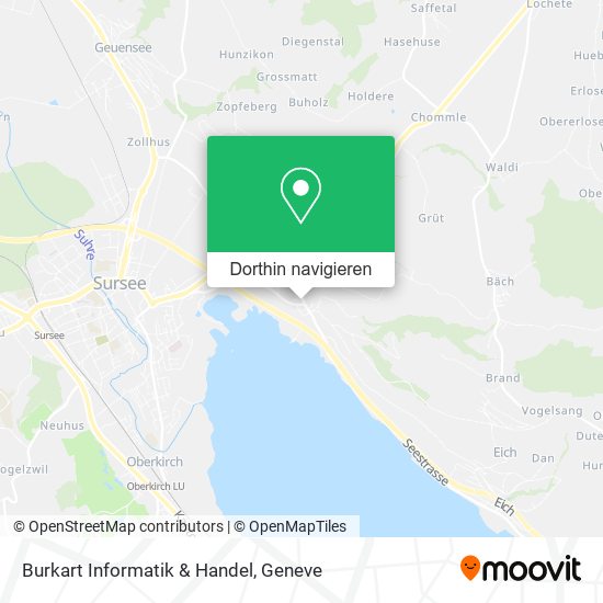 Burkart Informatik & Handel Karte