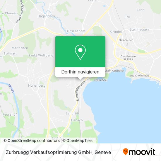Zurbruegg Verkaufsoptimierung GmbH Karte