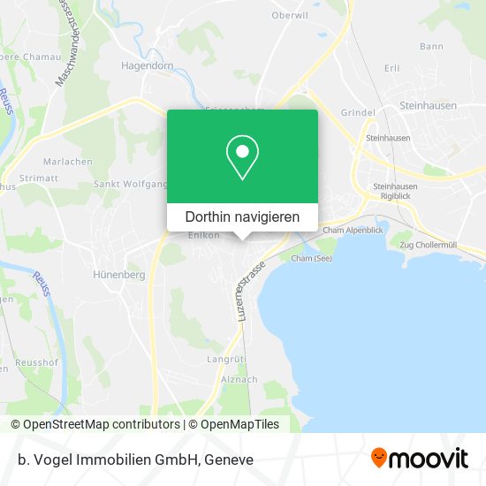 b. Vogel Immobilien GmbH Karte