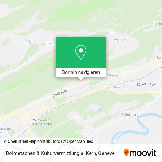 Dolmetschen & Kulturvermittlung a. Kern Karte
