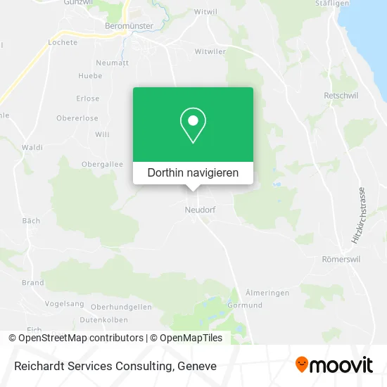 Reichardt Services Consulting Karte