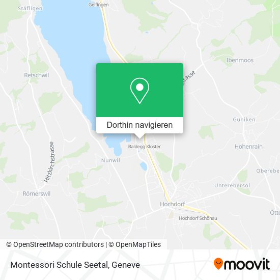 Montessori Schule Seetal Karte