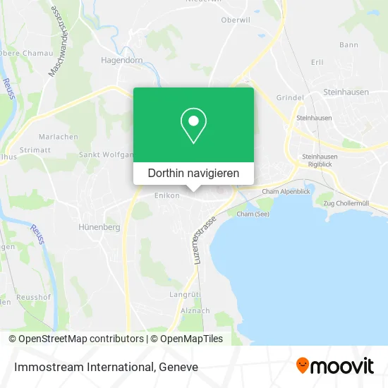 Immostream International Karte