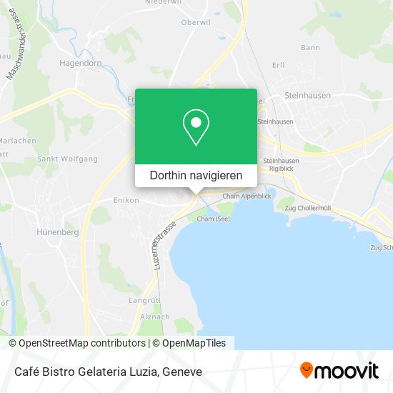 Café Bistro Gelateria Luzia Karte