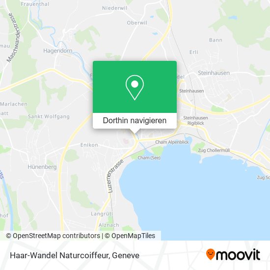 Haar-Wandel Naturcoiffeur Karte