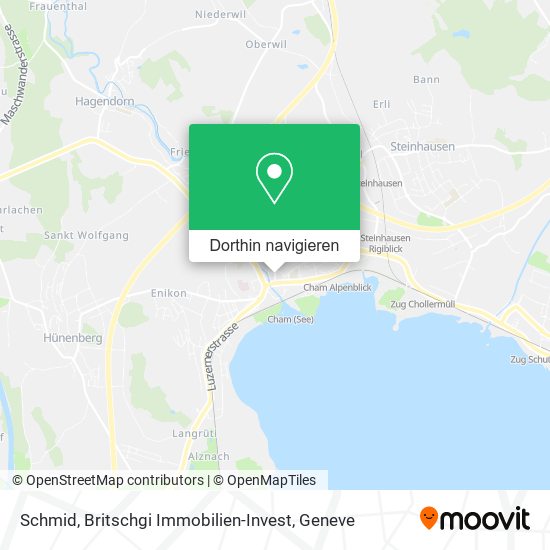 Schmid, Britschgi Immobilien-Invest Karte